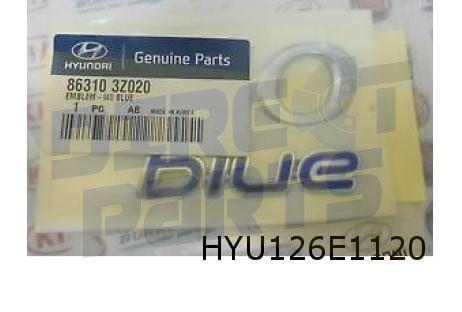 Hyundai i40 achterklepembleem tekst ''i40 Blue''  Origineel!, Auto-onderdelen, -, Verzenden, -, Nieuw