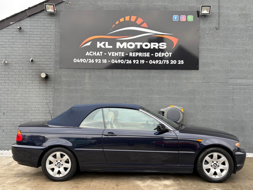 BMW 320Cia Cabriolet Boite Automatique 2004 Facelift, Auto's, BMW, Automaat, Achterwielaandrijving, Beige, Cabriolet