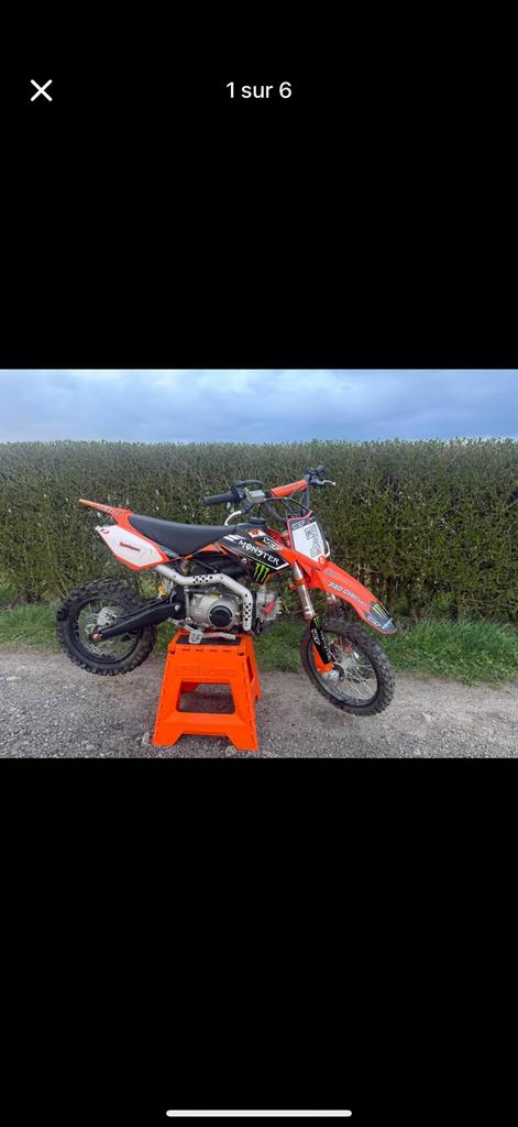 125 YCF pilot, Vélos & Vélomoteurs, Enlèvement, Comme neuf