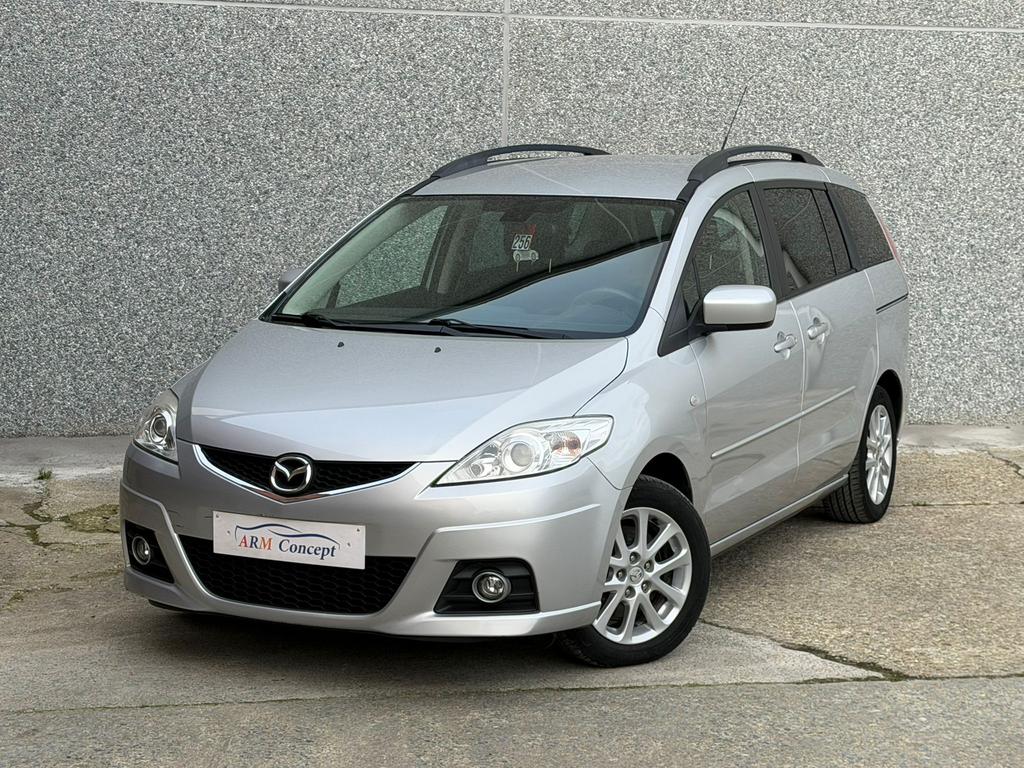Mazda 5 1.8 Essence Exclusive 7 places 1er propriétaire, Auto's, Mazda, Monovolume, Bedrijf, Handgeschakeld, 5 deurs