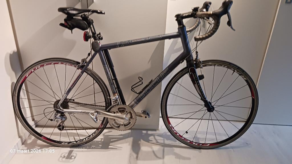 Koersfiets Ergonomisch, Aluminium, 15 tot 20 versnellingen, 53 tot 57 cm, Ophalen