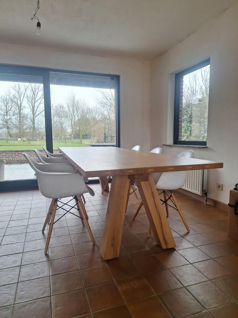 Tafel 280cm design Van Rossum, Huis en Inrichting, Tafels | Eettafels, Ophalen