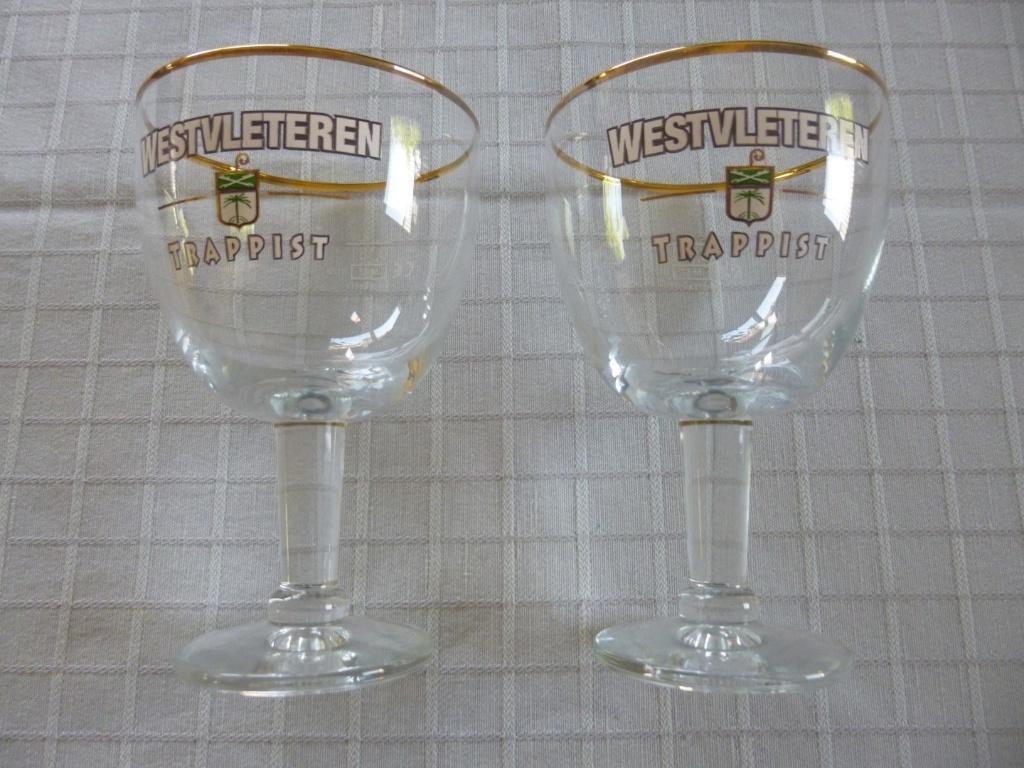 glazen westvleteren 15cl, Enlèvement ou Envoi