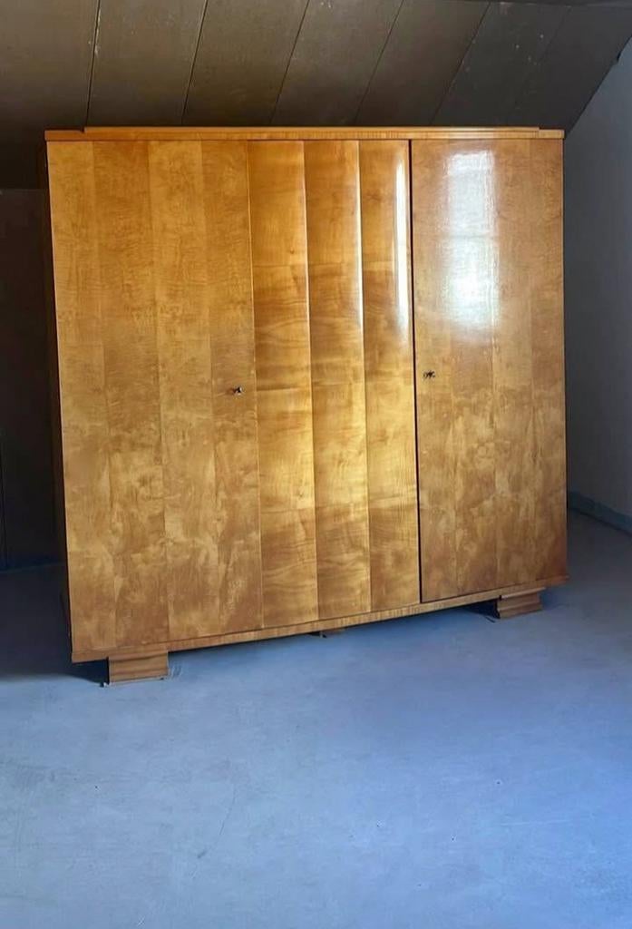 Highboard Garde-robe Art Déco De Coene Belgium 1930's, Maison & Meubles, Enlèvement, Comme neuf