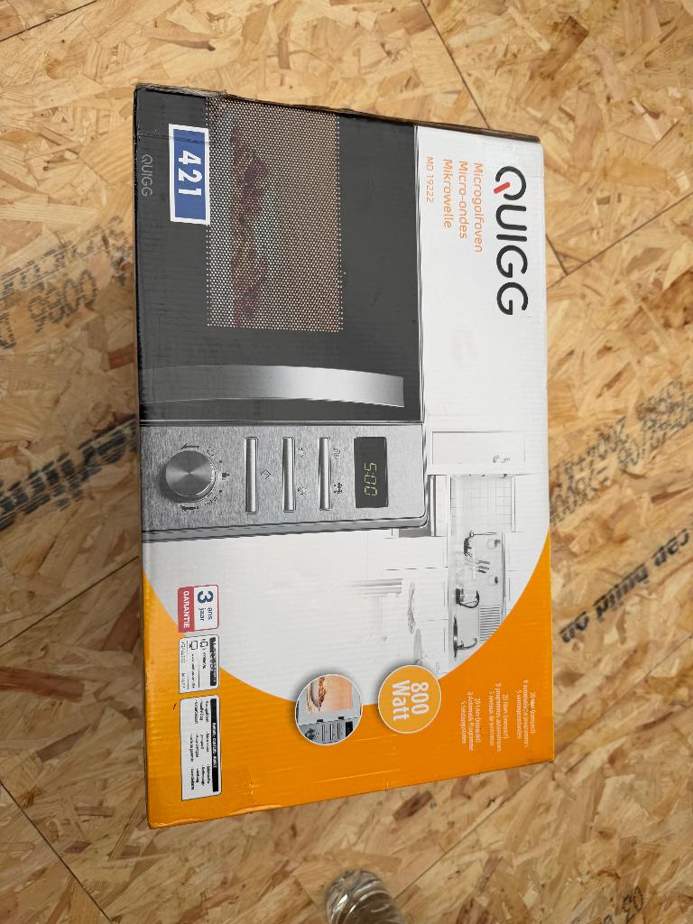 Quigg Microgolfoven, Huis en Inrichting, Ophalen, Nieuw