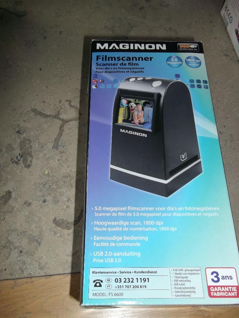filmscanner magimon fs-6600, Computers en Software, Scanners, Ophalen, Nieuw