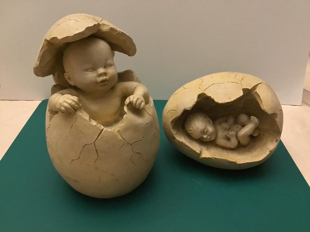 Baby born egg - baby in ei geboorte geschenk, Ophalen of Verzenden