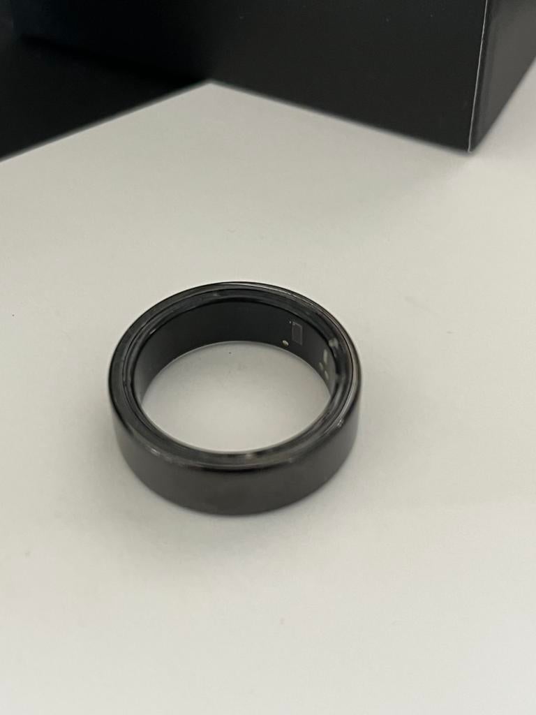 smartring Icering. Nieuw Glanzend zwart maat 62 of maat 10, Ophalen, Hartslag, Nieuw, Zwart