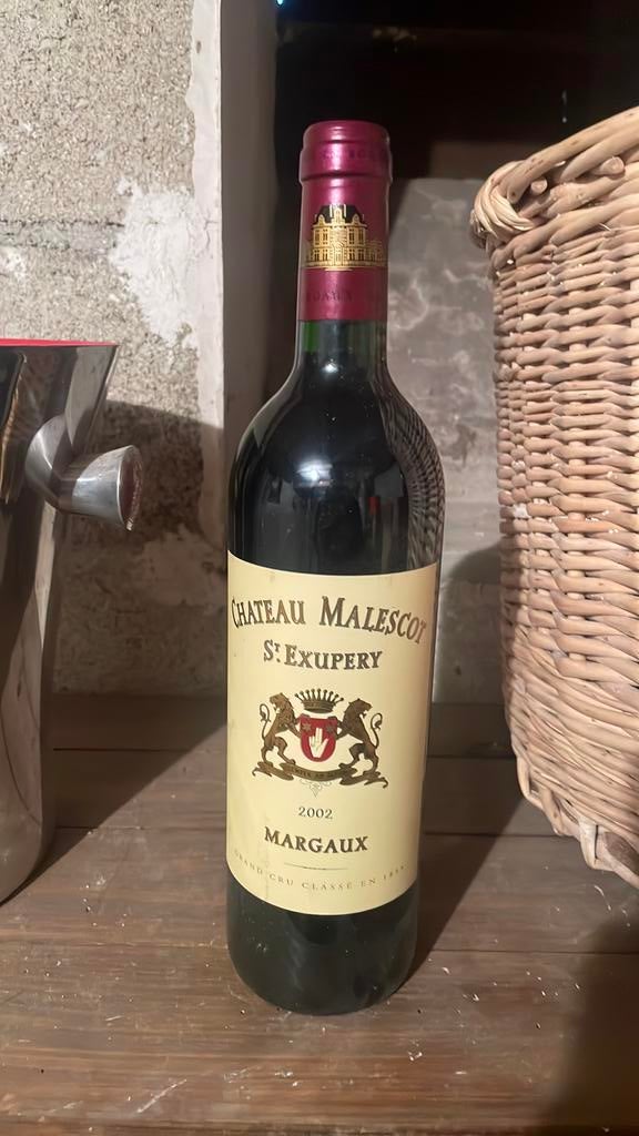 Chateau malescot st exupery 2002, Enlèvement ou Envoi, Comme neuf, Vin rouge