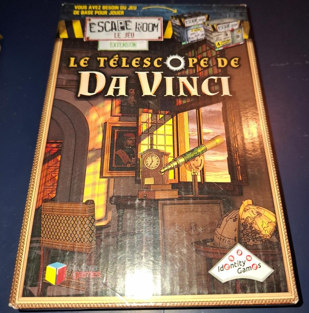 Extension Escape room-le jeu : Le téléscope de Da Vinci NEUF, Enlèvement ou Envoi, Neuf