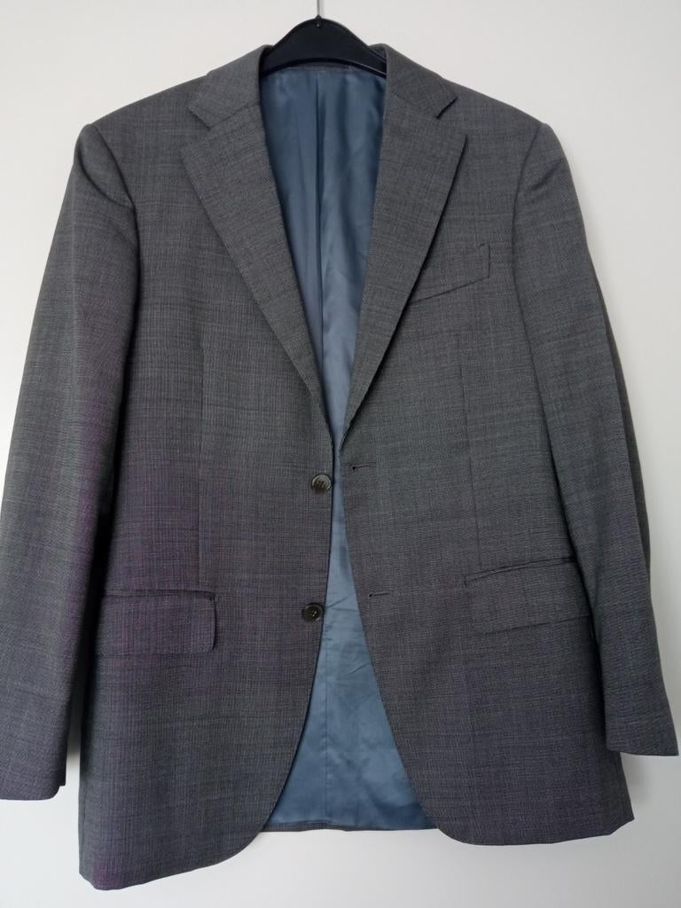 Veste Suitsupply avec 46 Barberis Canonico Super 110 neufs, Neuf, Gris, Enlèvement ou Envoi, Taille 46 (S) ou plus petite