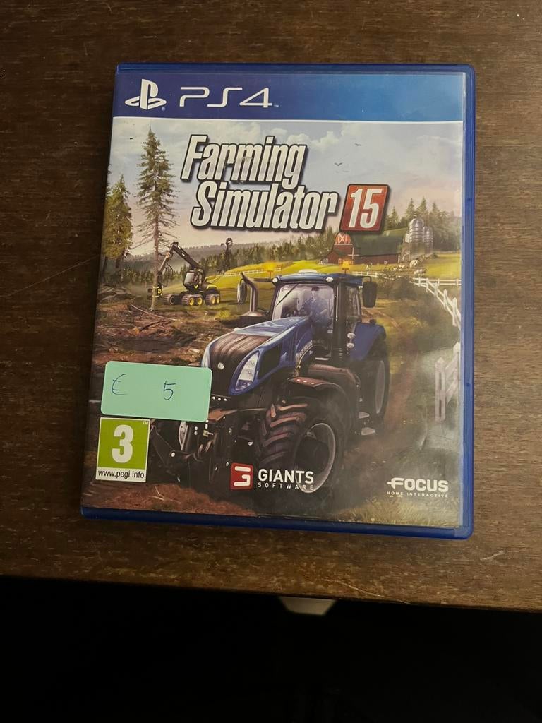 Farming Simulator 15, Consoles de jeu & Jeux vidéo, Jeux | Sony PlayStation 4, Enlèvement, Simulation, À partir de 3 ans