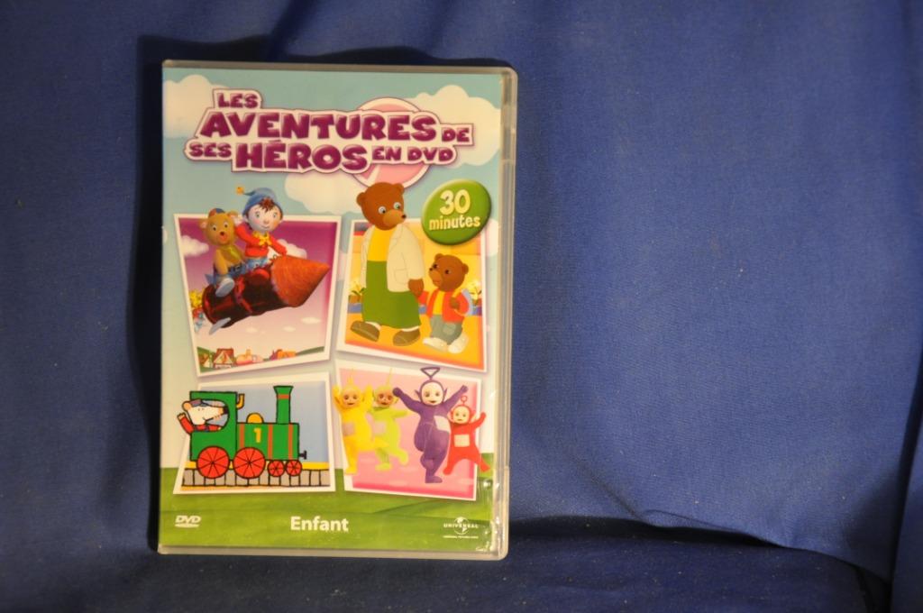 dvd  dessin anime 5 episodes  heros prefere (136), Gebruikt, Tekenfilm, Alle leeftijden, Overige soorten