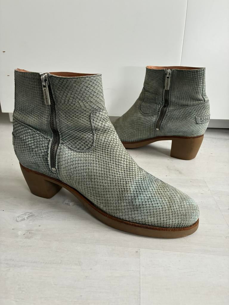 Bottines Shabbies en cuir taille 42, Vêtements | Femmes, Chaussures, Porté, Boots et Botinnes, Autres couleurs, Enlèvement ou Envoi