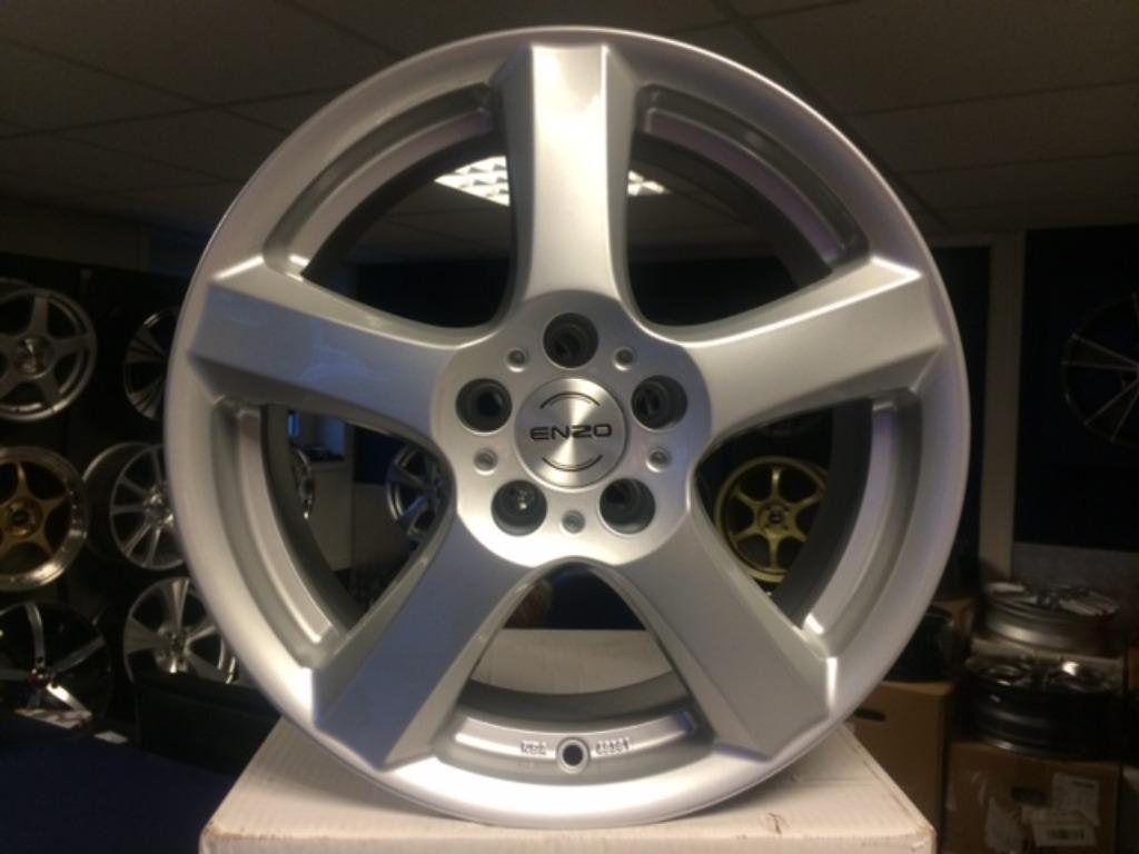 IN STOCK: NIEUWE 15 inch 5x110  alu sportvelgenset voor Opel, Auto-onderdelen, Banden en Velgen, Ophalen of Verzenden, Nieuw, 15 inch