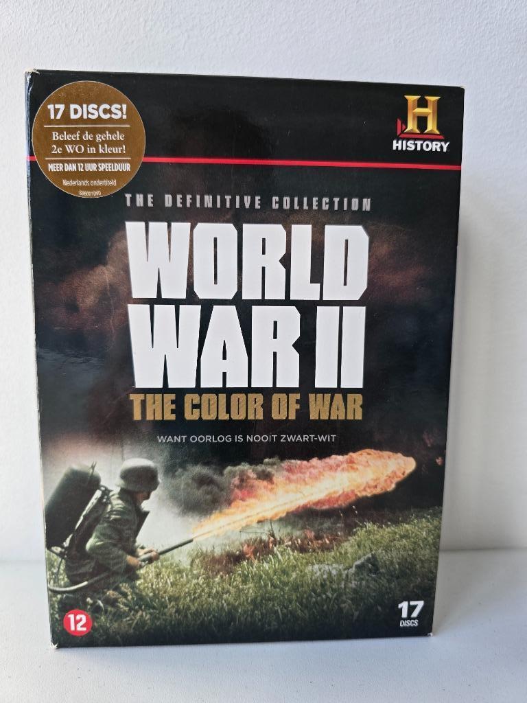 The Definitive Collection World War II - The Color of War, Cd's en Dvd's, Gebruikt, Oorlog of Misdaad, Boxset, Ophalen of Verzenden