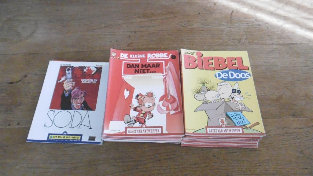 45 strips van Gazet van Antwerpen, Livres, BD, Enlèvement ou Envoi