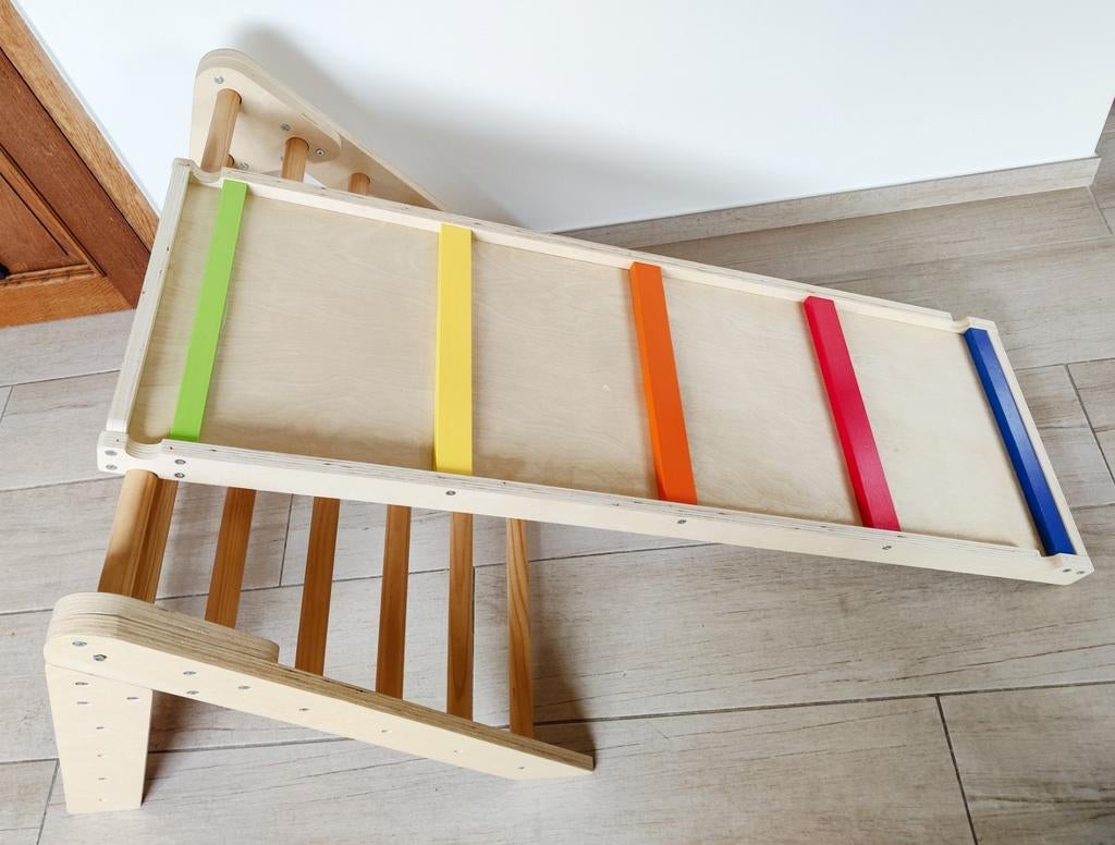 Houten klimrek en glijbaan, Enlèvement