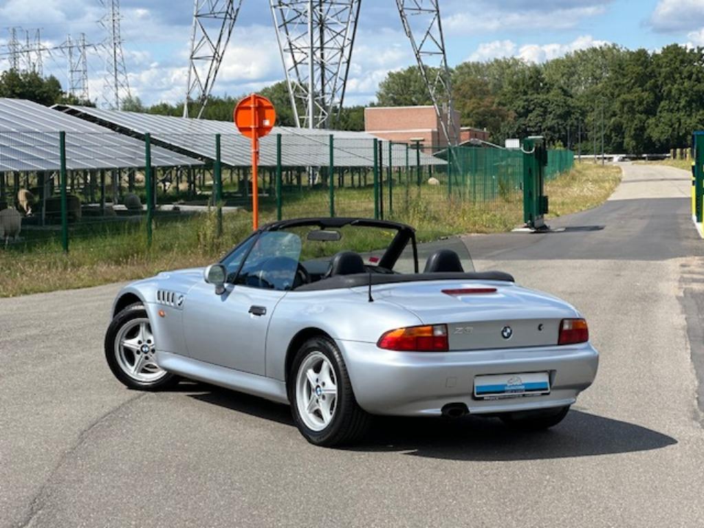 BMW Z3 1.8 Roadster | Sportonderstel | Historiek | Origineel, Auto's, BMW, Euro 2, Achterwielaandrijving, Zwart, Cabriolet