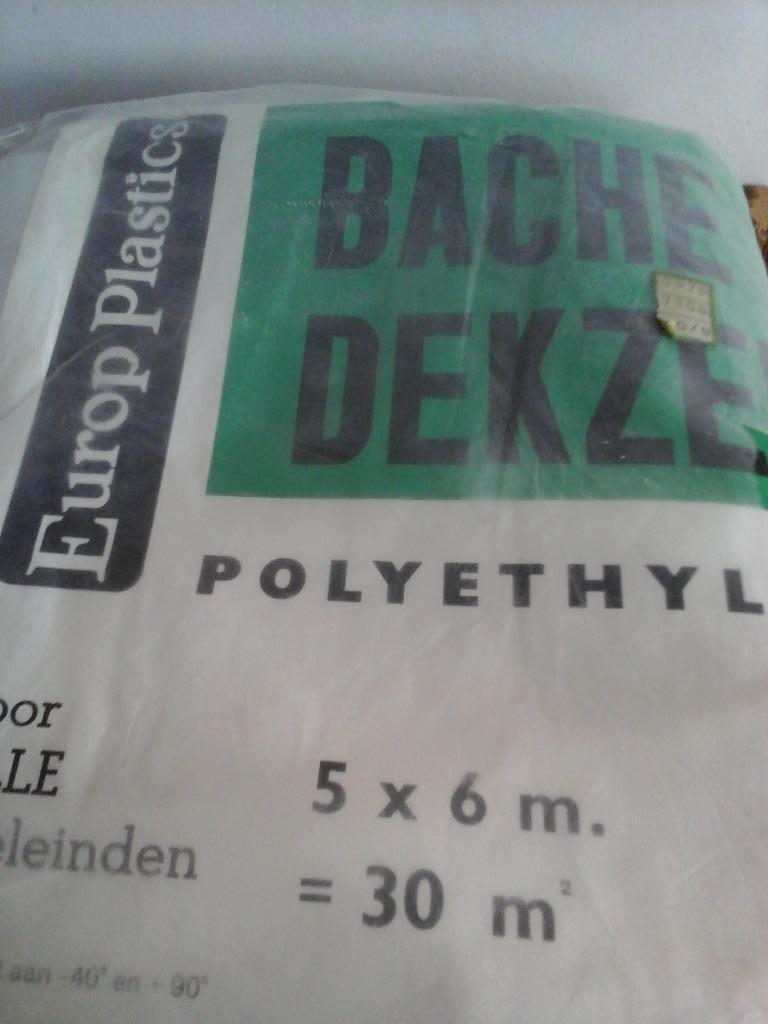 DEKZEILEN (3 stuks), Doe-het-zelf en Bouw, Zeil en Folie, Ophalen of Verzenden, Nieuw, 15 m² of meer, Zeil