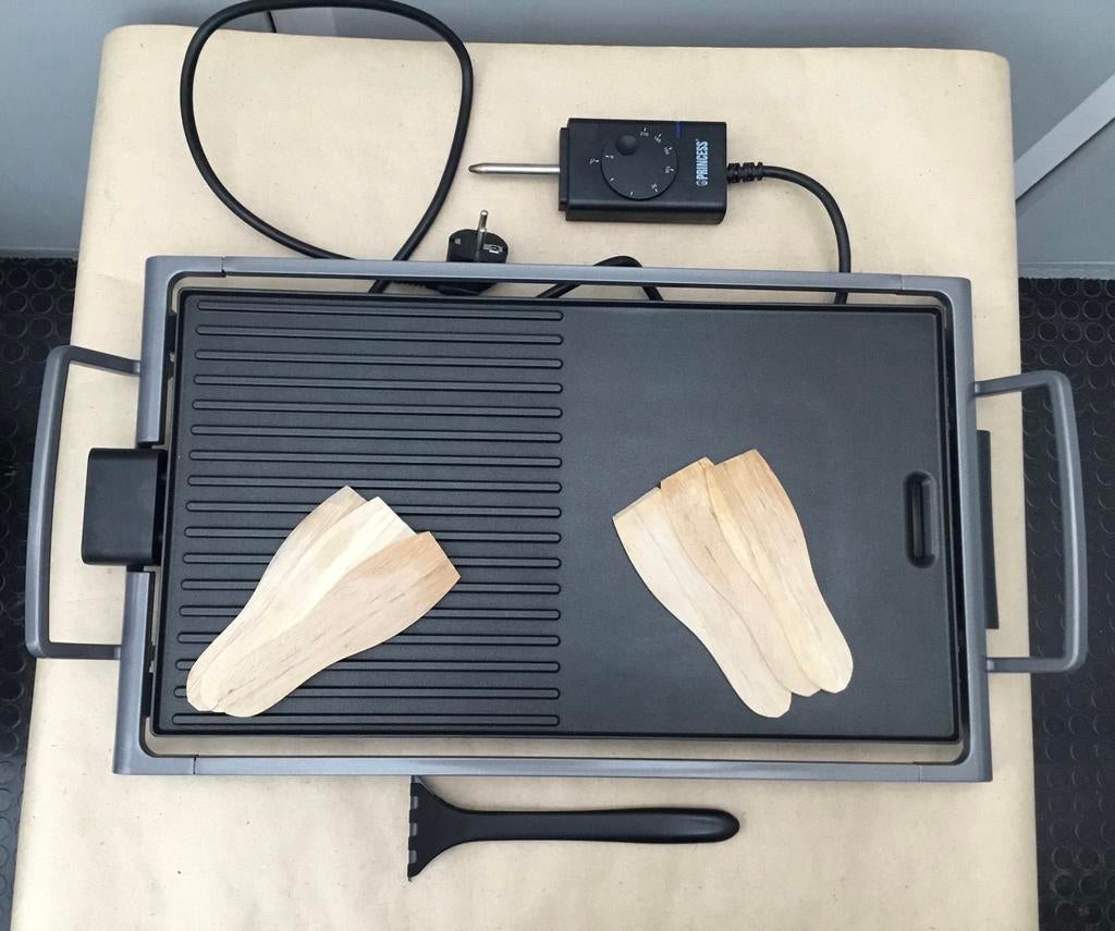 Princess Table Chef Fiësta 103020 - Bak- en Grillplaat, Ophalen of Verzenden, Zo goed als nieuw, Tafelgrill