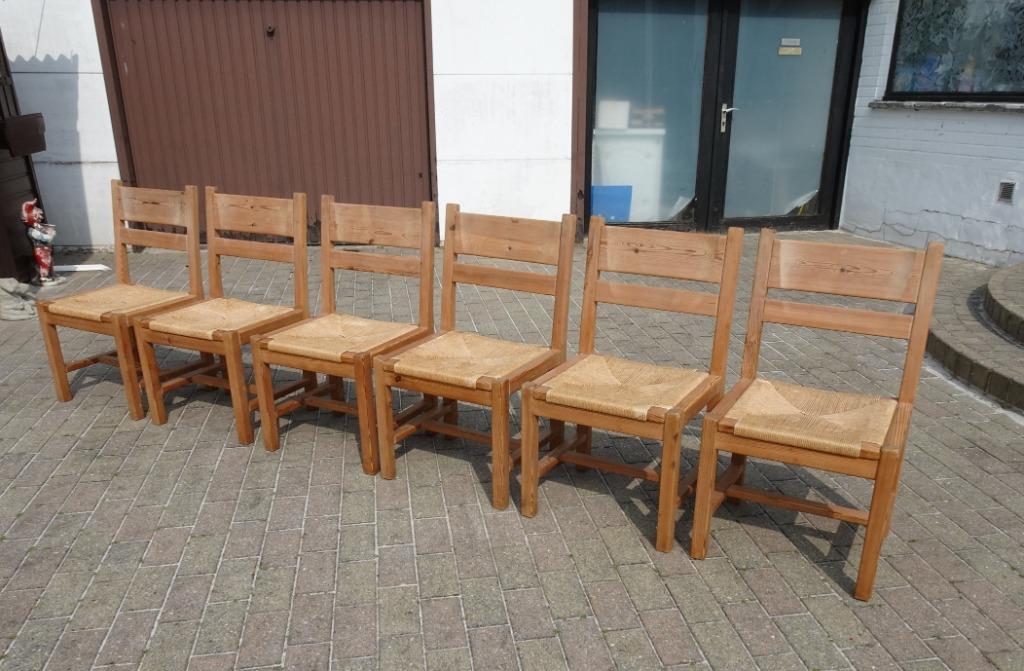 set de 6 chaises danoises Tage Poulsen pour GM Möbler, Danem, Enlèvement