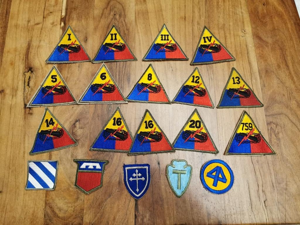 Lot patch us ww2, Enlèvement ou Envoi