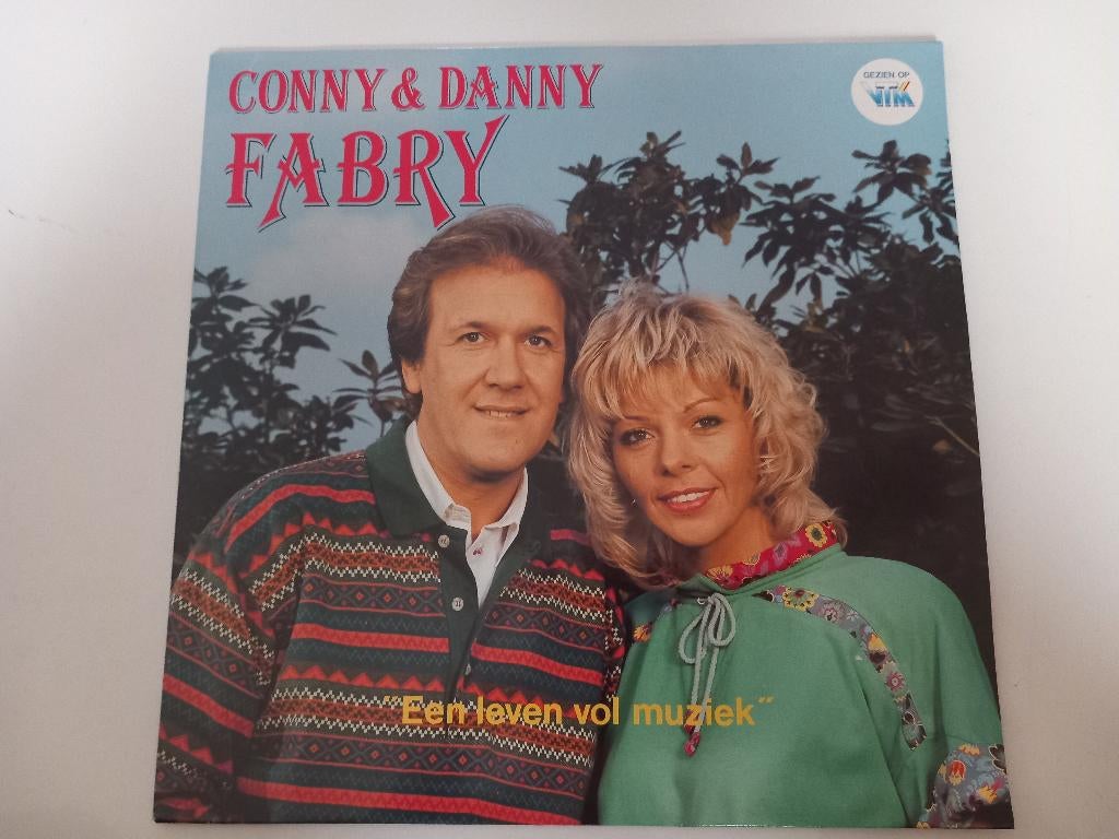 Vinyl LP Conny & Danny Fabry Schlager Europop VTM Pop, Ophalen of Verzenden, 12 inch, Levenslied of Smartlap