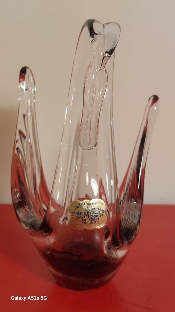 MURANO  : Zwaan, Di Matteo Vincenzo., Antiek en Kunst, Antiek | Glaswerk en Kristal, Ophalen of Verzenden