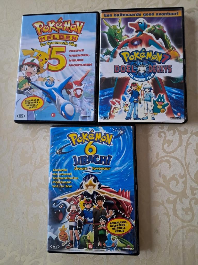 DVD pokëmon, 3 stuks., Enlèvement ou Envoi