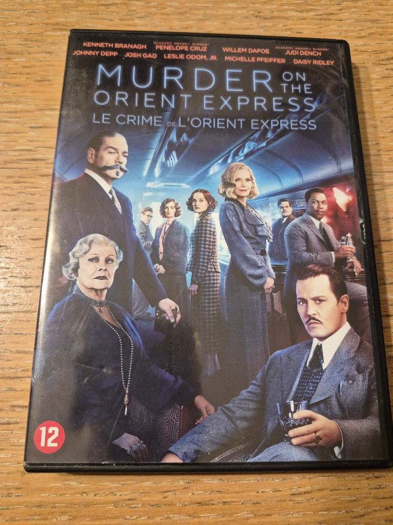 Dvd Murder on the Orient Express, Vanaf 12 jaar, Ophalen of Verzenden, Zo goed als nieuw, Detective en Krimi