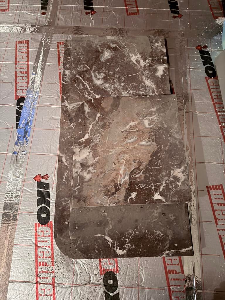 Tablette marbre, Bricolage & Construction, Enlèvement, Comme neuf, Marbre