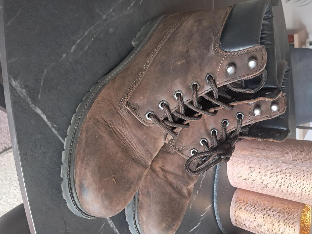 Bottes brune pour homme, Bottes, Brun, Enlèvement, Porté