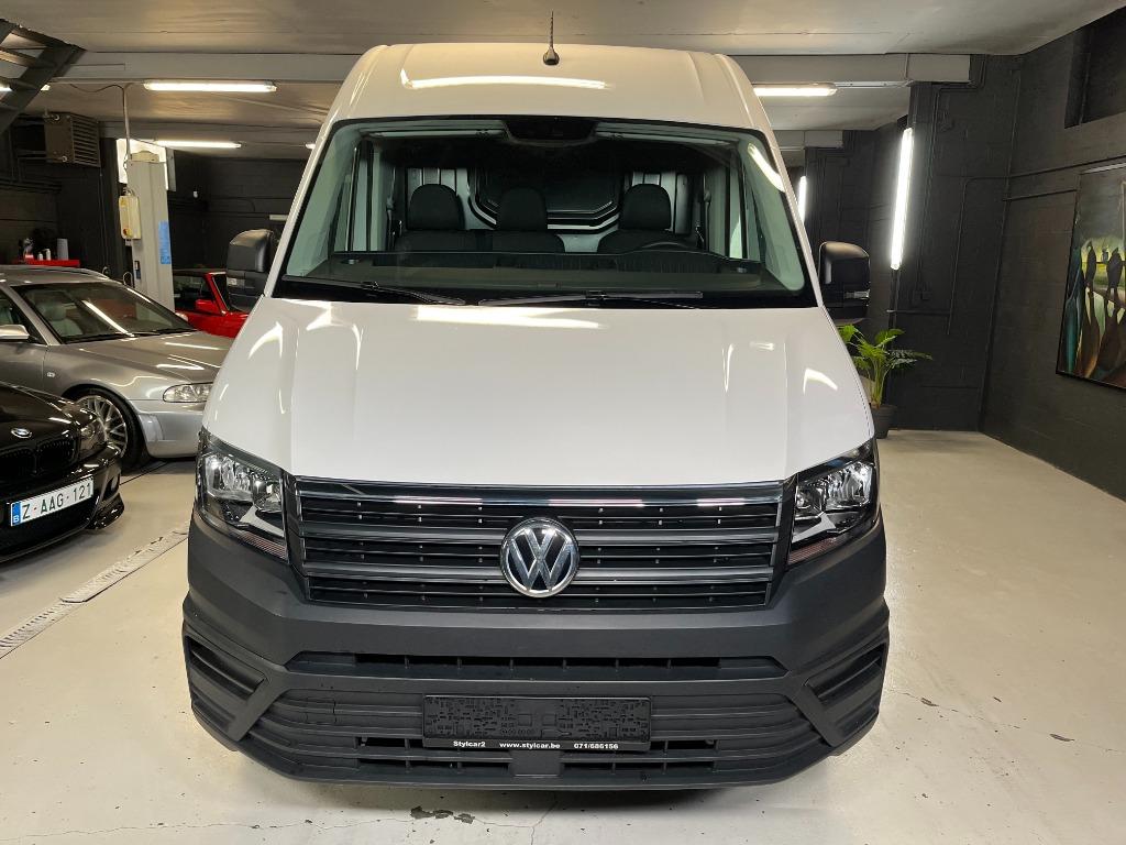 VW CRAFTER **TVA RECUP** 12 MOIS DE GARANTIE**, Auto's, Volkswagen, Automaat, Leder en Stof, Wit, Bedrijf