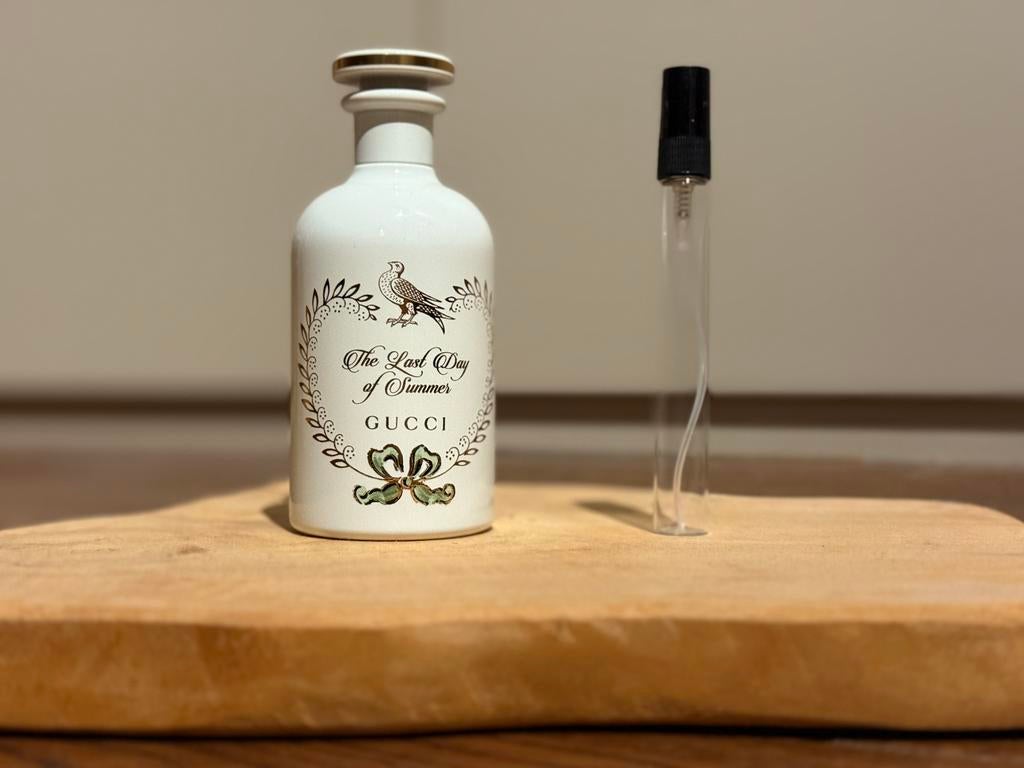 Gucci - The last day of summer sample/decant, Handtassen en Accessoires, Uiterlijk | Parfum, Nieuw, Ophalen of Verzenden