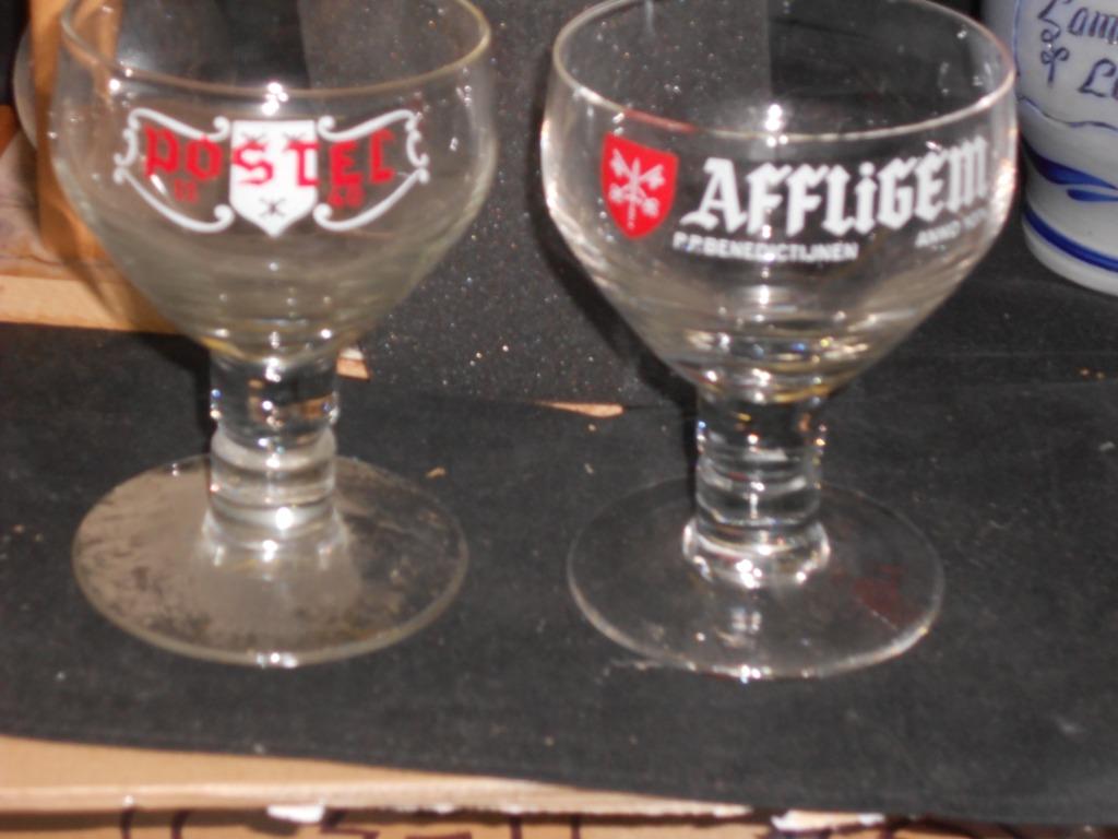 Bierglazen.Tongerlo.Postel.Campina.Orval.Oerbier.D 31, Collections, Enlèvement ou Envoi, Comme neuf, Verre ou Verres, Leffe