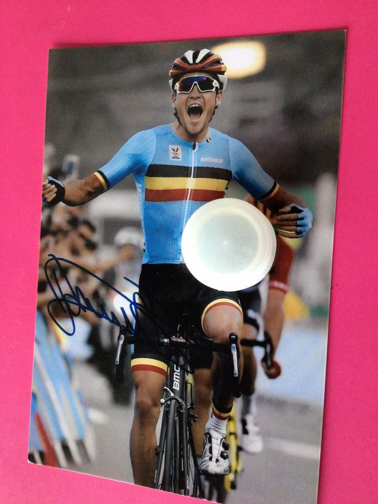 Wielerfoto 2016 team bmc greg van avermaut, Ophalen of Verzenden, Zo goed als nieuw