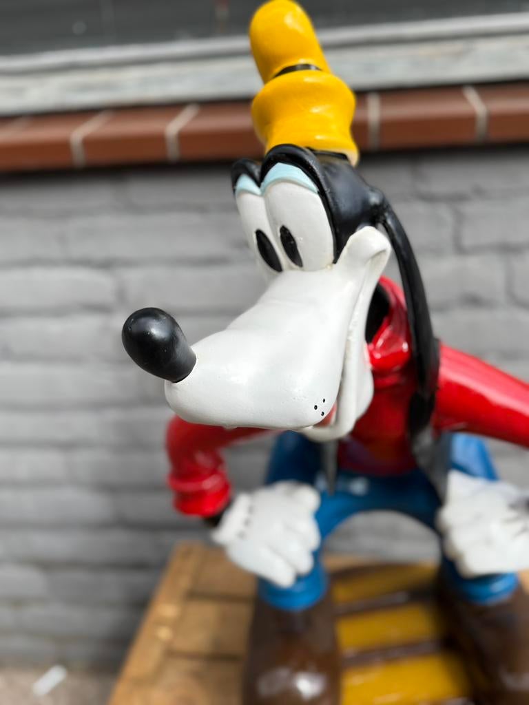 Disney Goofy beeld, Ophalen, Goofy of Pluto, Zo goed als nieuw, Beeldje of Figuurtje
