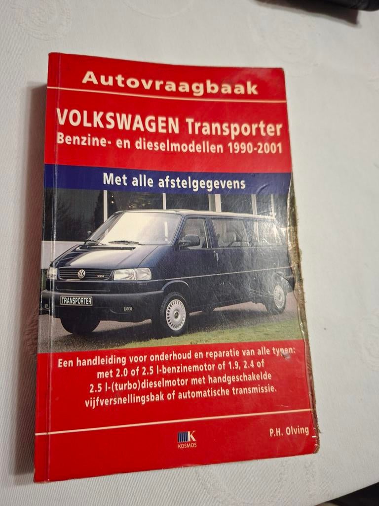 Vraagbaak Volkswagen Vw transporter benz/dies. Handleiding, Ophalen of Verzenden