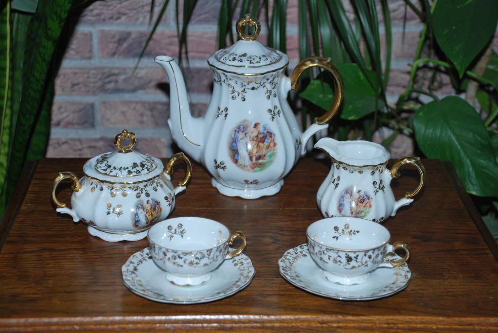 Ancien service à déjeuner en porcelaine"Bareuther Bavaria", Antiquités & Art, Antiquités | Porcelaine, Enlèvement