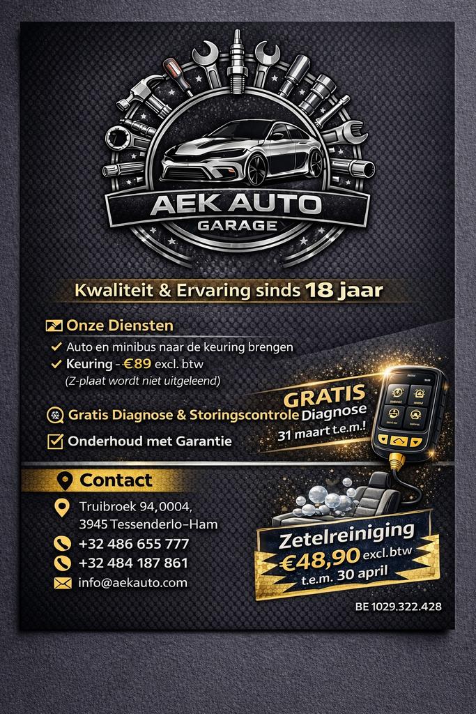 Autokeuring & Z-Platen Service, Garantie, Overige werkzaamheden