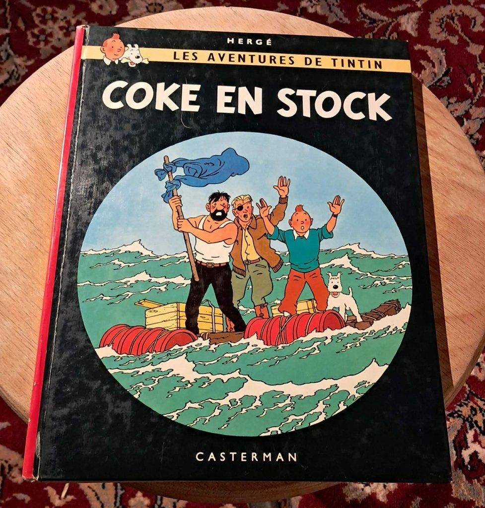 Tintin - Coke en Stock, Livres, Enlèvement ou Envoi, Une BD, Utilisé, Hergé