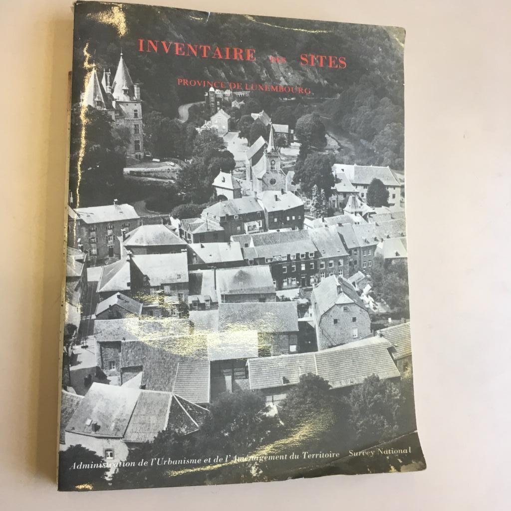 Inventaire du site 6. Province du Luxembourg, Enlèvement ou Envoi, Utilisé