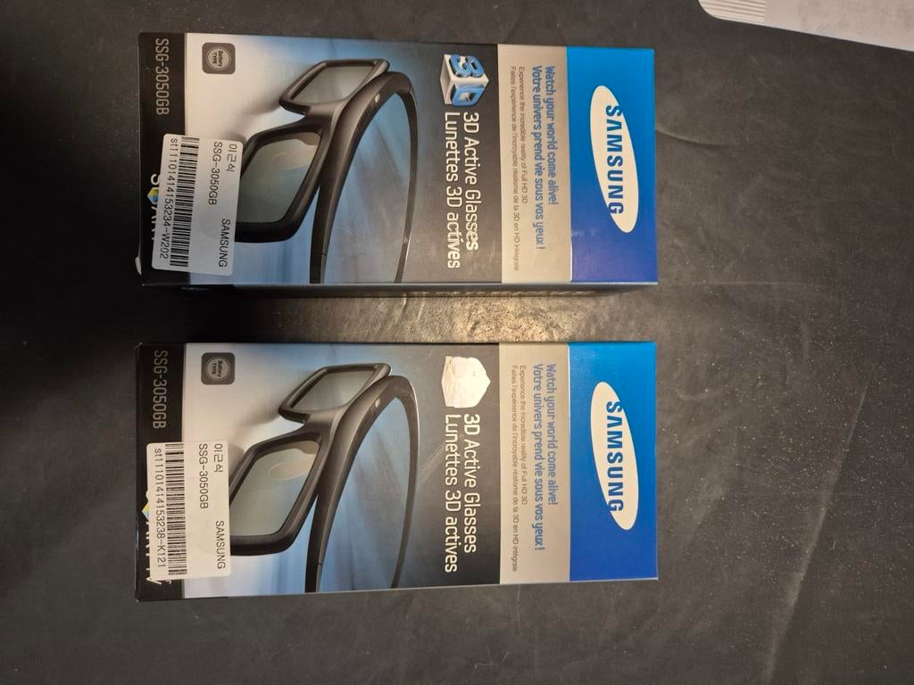 Samsung 3d brillen 2 stuks nieuw, Ophalen of Verzenden