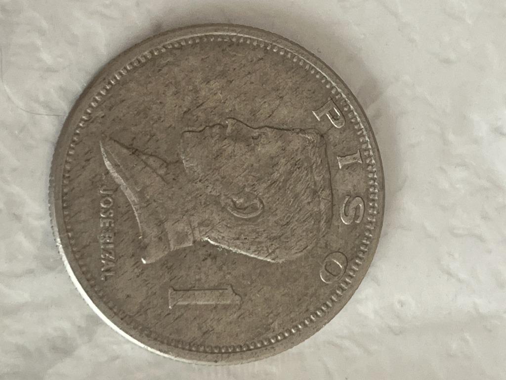 Filipijnen – 1 Piso 1972 – José Rizal - 2 stuks, Ophalen, Zilver