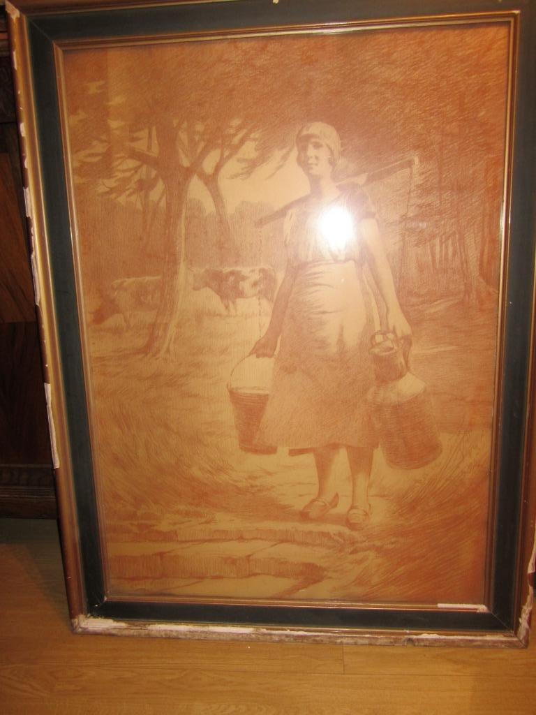 Dessin de Vital Keuller, Antiquités & Art, Enlèvement