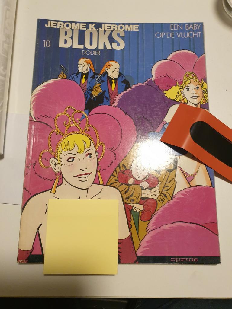 Dodier - Jerome K. Jerome BLOKS nr 10 een baby op de vlucht, Ophalen of Verzenden, Zo goed als nieuw, Dodier