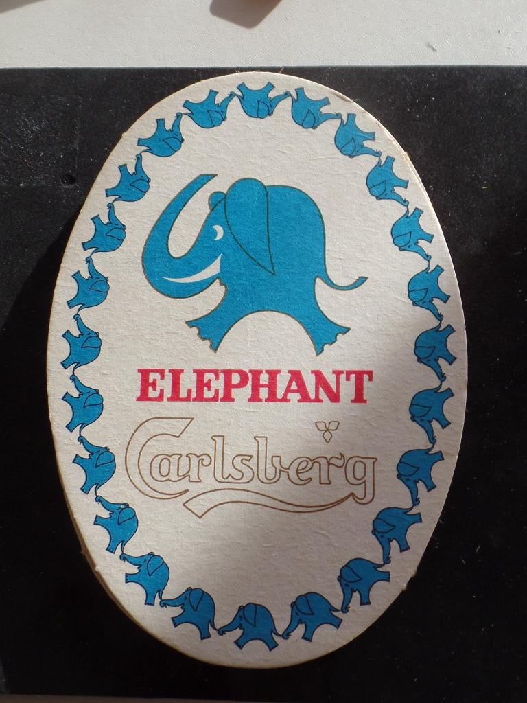 bierviltjes van Elephant / Carlsberg, Verzamelen, Ophalen of Verzenden, Nieuw, Viltje(s)