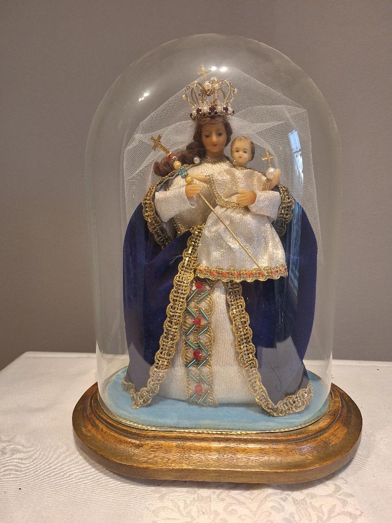 Stolp met daaronder Maria en kindje Jezus, Ophalen