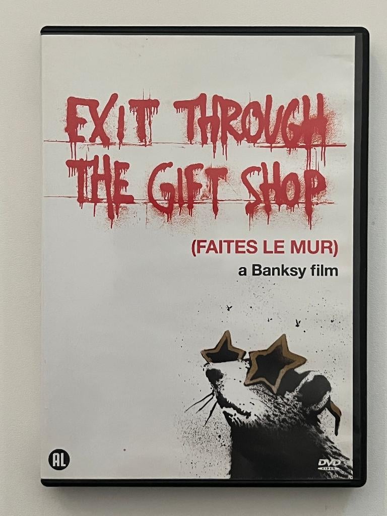Banksy - Exit Through The Gift Shop DVD, Alle leeftijden, Ophalen of Verzenden, Gebruikt, Kunst of Cultuur